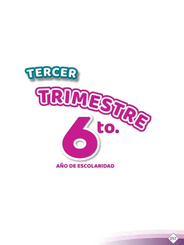 Texto de Aprendizaje de Sexto de Primaria
