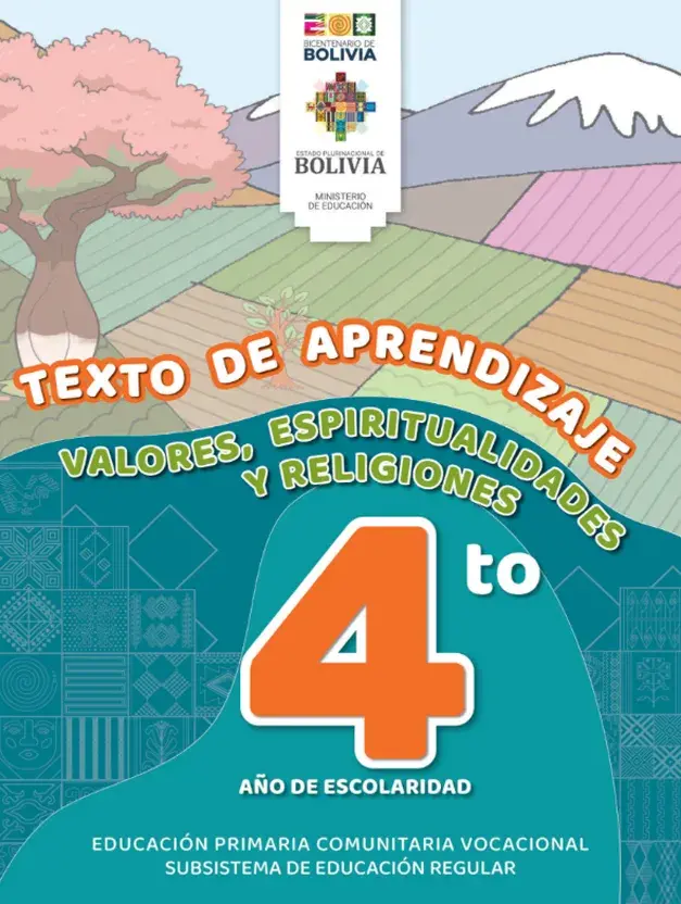 Texto de Aprendizaje de Cuarto de Primaria