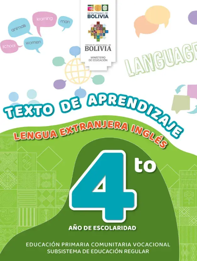 Texto de Aprendizaje de Cuarto de Primaria