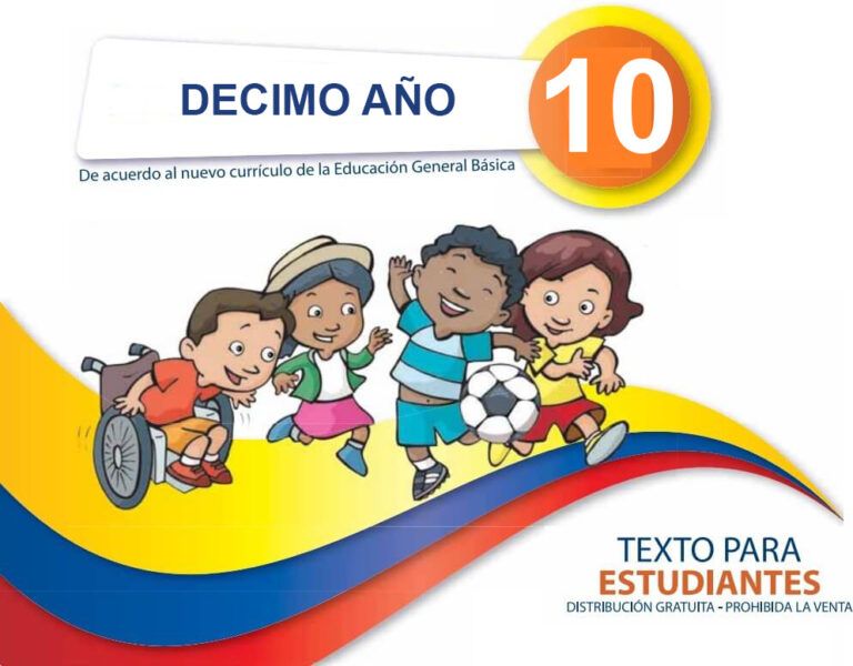 Libros de Décimo Grado del Ministerio de Educación Ecuador