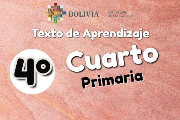 Texto de Aprendizaje de Cuarto de Primaria