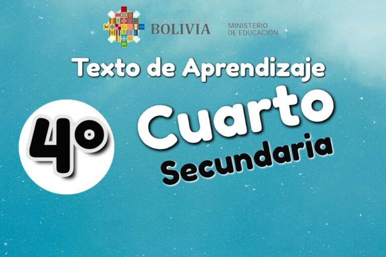 Texto de Aprendizaje de Cuarto de Secundaria
