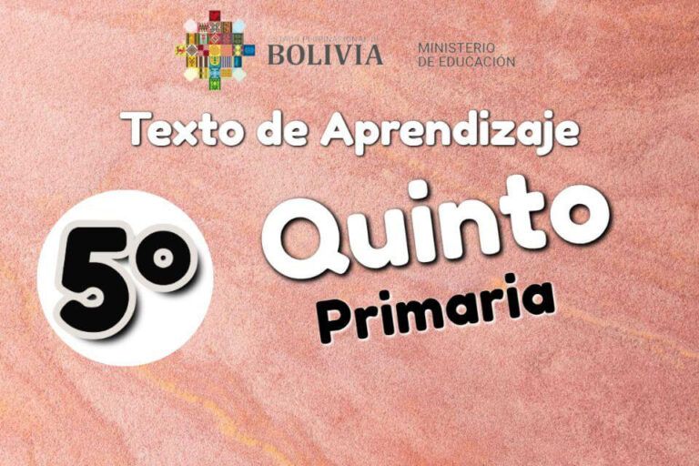 Texto de Aprendizaje de Quinto de Primaria