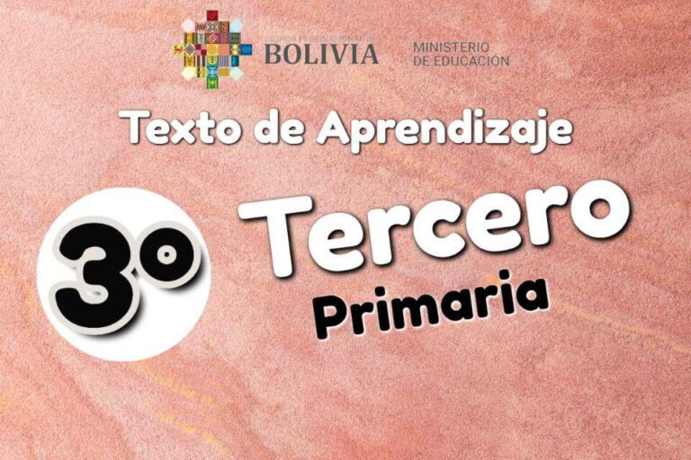 Texto de Aprendizaje de Tercero de primaria