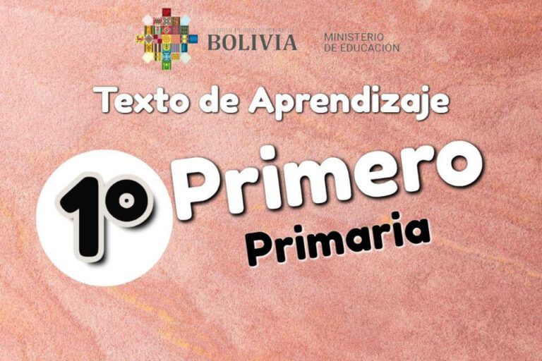 Texto de Aprendizaje de Primero de Primaria