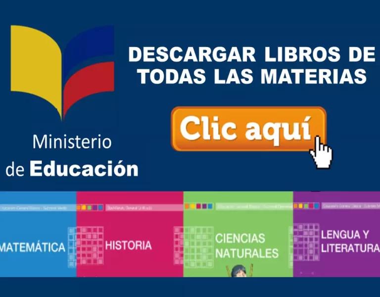 Todos los Libros del Ministerio de Educación del Ecuador en PDF