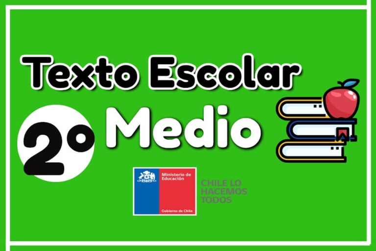 Libros Segundo Medio de MinEduc