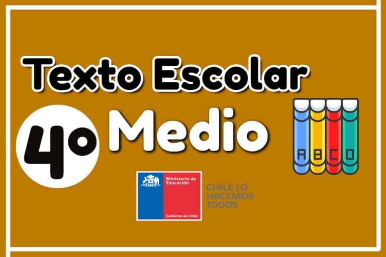 Libros Cuarto Medio de MinEduc