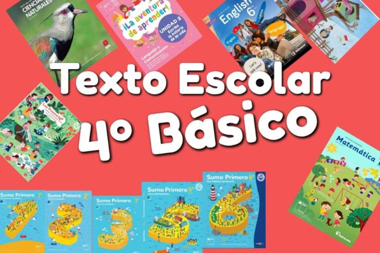Libros Cuarto básico de MinEduc