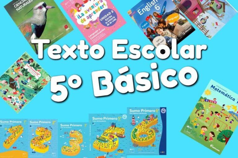 Libros Quinto Básico de MinEduc