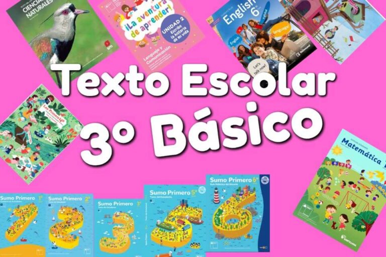 Libros Tercero básico de MinEduc